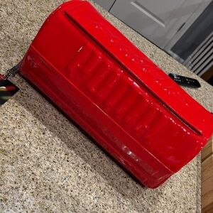 PUMA Vibrant Red Glossy Clutch *sold out online*